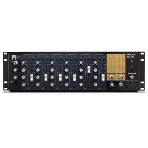 Tascam MZ-372 installationsmixer 2 zoner 7 mic/line input