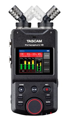 Tascam PortaCapture X6 transportabel multitrack recorder