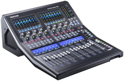 Tascam digital mixer 16 mic - 44 in / 24 out