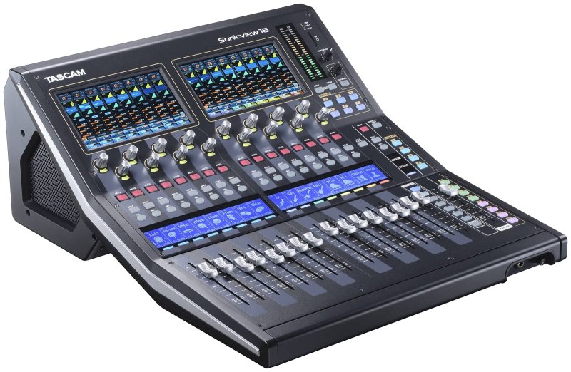 Tascam digital mixer 16 mic - 44 in / 24 out