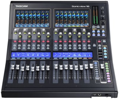 Tascam digital mixer 16 mic - 44 in / 24 out