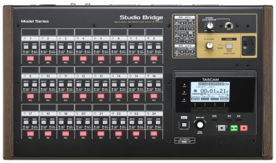 Tascam 24-track recorder, USB interface med Midi