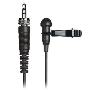 Tascam TM-10L knaphulsmikrofon minijack med oml�ber, Sort