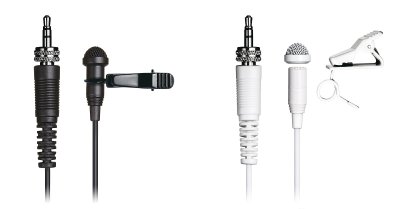 Tascam TM-10L knaphulsmikrofon minijack med oml�ber, Sort