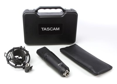 Tascam TM-180 stor membran studio mikrofon inkl. oph�ng