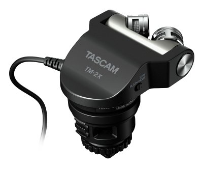 Tascam TM-2X x/y stereo mikrofon til kamera