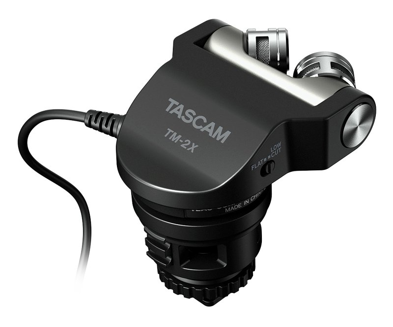 Tascam TM-2X x/y stereo mikrofon til kamera