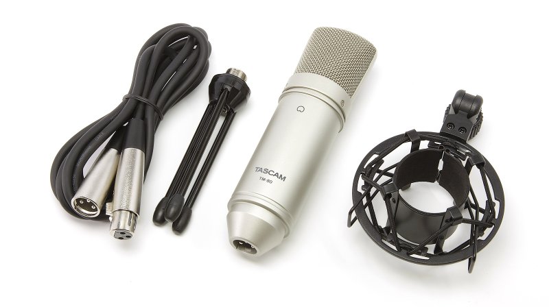 Tascam TM-80 kondensator mikrofon inkl. ophng
