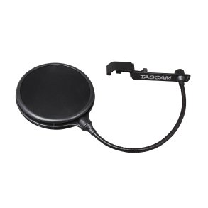 Tascam TM-AG1 mikrofon popfilter m/svanehals