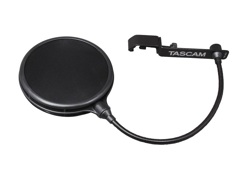 Tascam TM-AG1 mikrofon popfilter m/svanehals