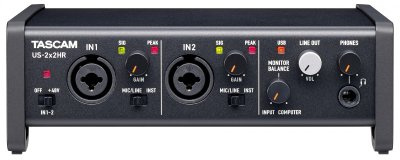 Tascam Audio interface US-2x2HR USB 2.0 24bit / 192kHz