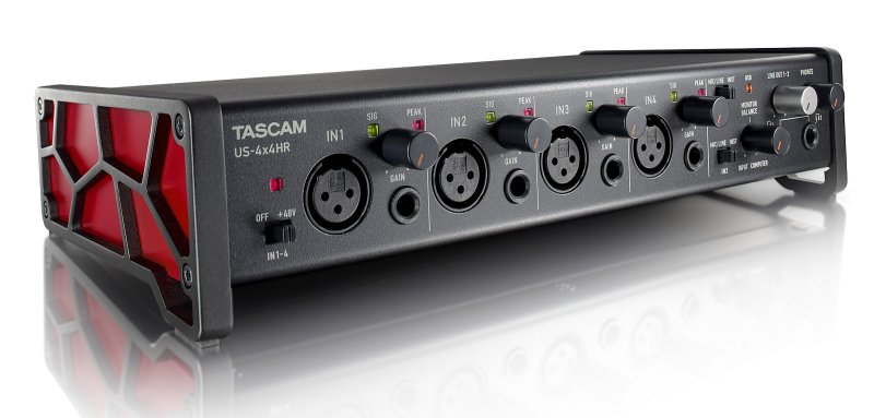 Tascam Audio interface US-4x4HR USB 2.0 24bit / 192kHz