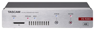 Tascam Video Streamer og recorder 4K UHD
