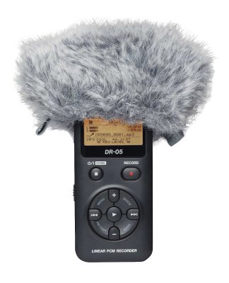 Tascam WS-11 vindpels til Tascam recorder DR serien