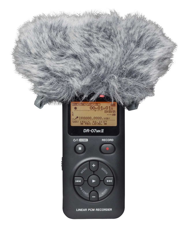 Tascam WS-11 vindpels til Tascam recorder DR serien