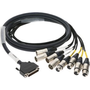 Klotz TCDAE05 D-sub 25  kabel XLR 4 hun / 4 han, 5 meter