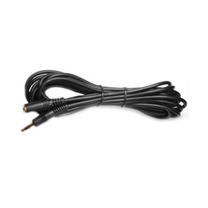 Ultrasone forl�ngerkabel 4m, sort, minijack han > hun