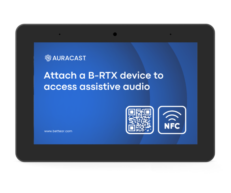 Univox Auracast unit til krypterede ngler