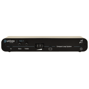 Univox teleslynge forst�rker til sm� rum, med PSU 2,3 Amp