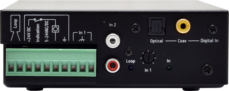 Univox teleslyngeforstrker til kretjer, elevator og sm rum mv 10 Amp