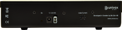 Univox teleslyngeforstrker til kretjer, elevator og sm rum mv 10 Amp