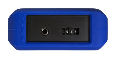 Univox digital feltstyrker m�ler til teleslynge i kuffert med hovedtelefoner