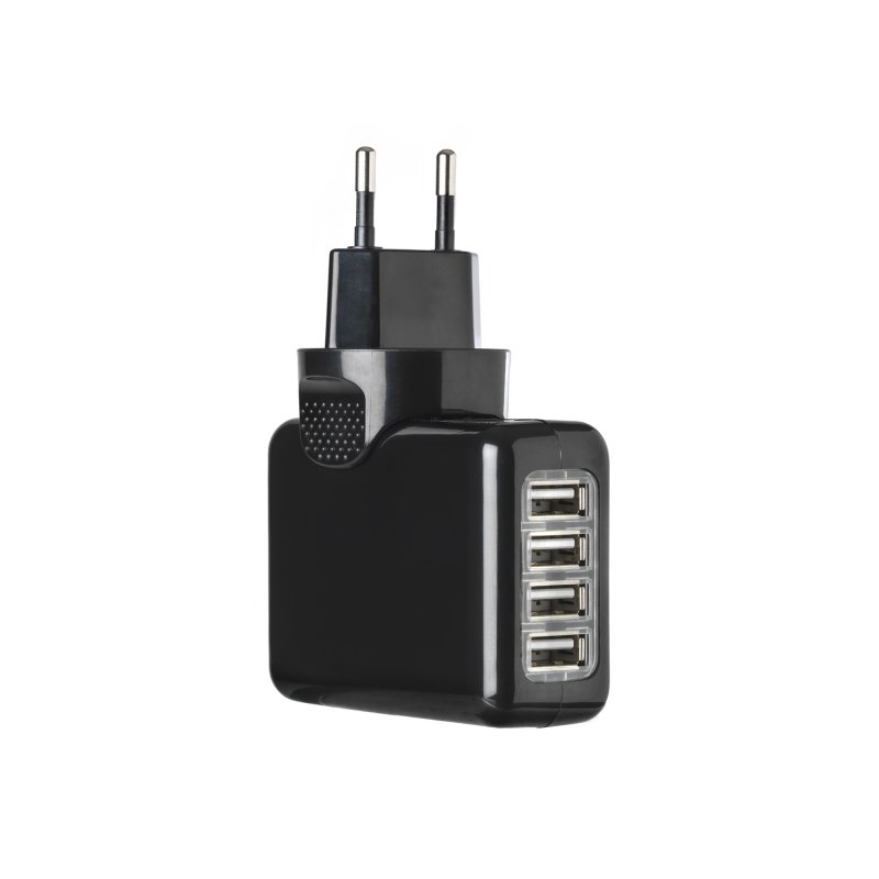 Univox USB lader med 4 USB-c porte med kabler