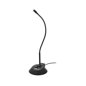 Univox svanehals mikrofon, med minijack stik