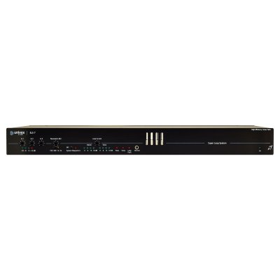 Univox teleslynge forst�rker 2 kanals 2 x 10 Amp Dante
