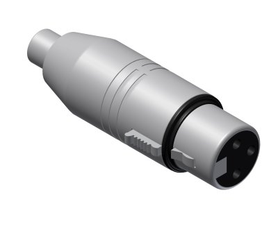 Adapter RCA hun > XLR hun