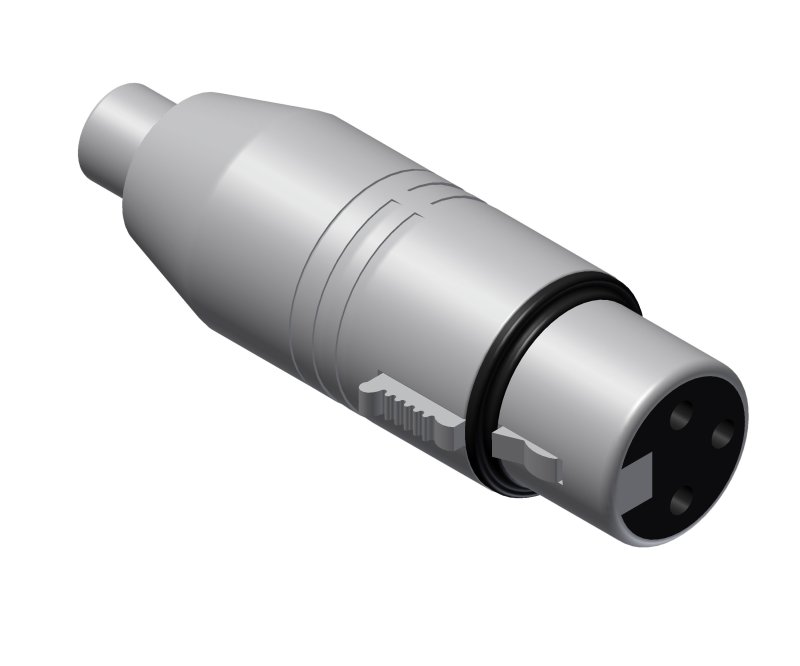 Adapter RCA hun > XLR hun