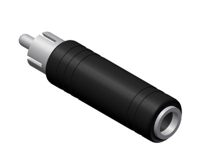 Adapter RCA han > Jack hun