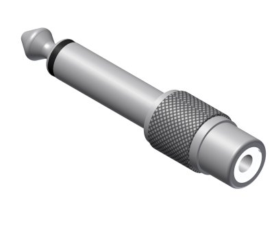 Adapter RCA hun > Jack han