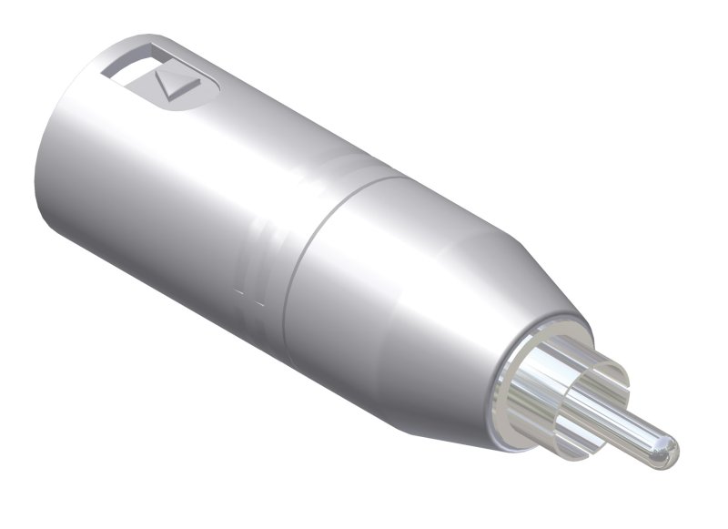 Adapter XLR han > RCA han