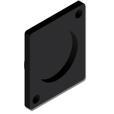 Blank Panel D-size 100 pcs package