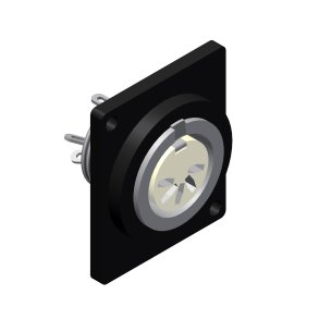 Din chassis 5 pole hun D-size