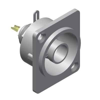BNC hun chassis D-size 75 Ohm
