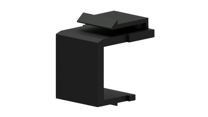 Keystone blindplatta, Svart