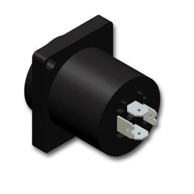 Speaker 4-polet han chassis