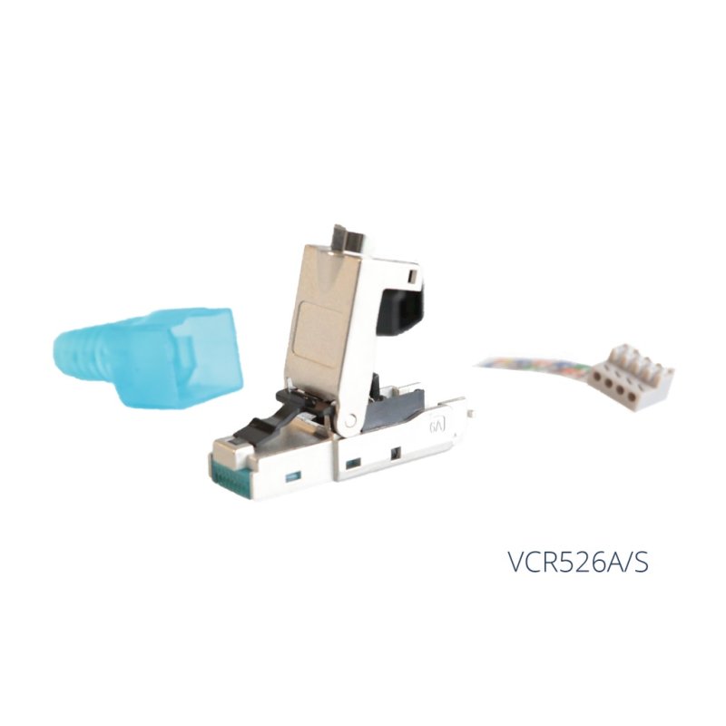 ProCab CAT6A RJ45 modular stik, skrmet