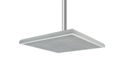 Vissonic loftsmikrofon array til 60 m2 med Dante og POE