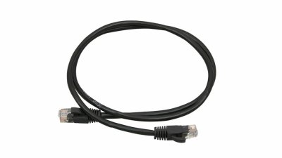 Vissonic CAT 5e F/UTP sk�rmet kabel IEC332/1, Sort
