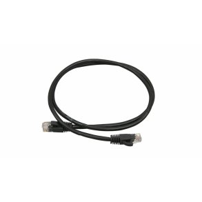 Vissonic CAT 5e F/UTP sk�rmet kabel IEC332/1, Sort
