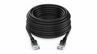 Vissonic CAT 5e F/UTP sk�rmet kabel IEC332/1, Sort
