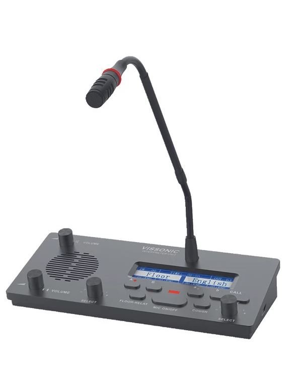 Vissonic Tolke Unit desk 1+63 kanaler