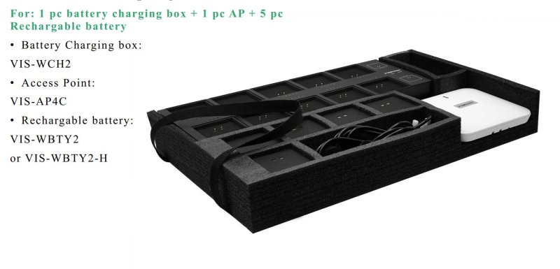 Vissonic Trolley Case m/4 indsats