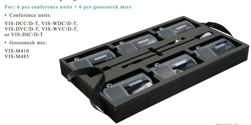 Vissonic Trolley Case m/4 indsats