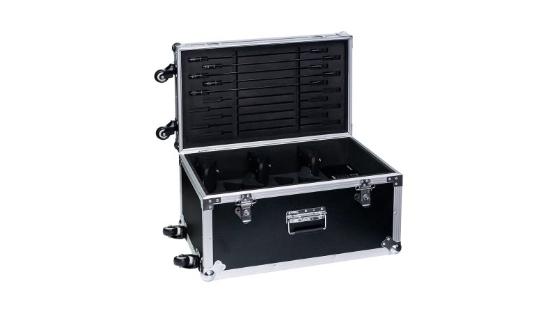 Vissonic Trolley flightcase ladedok til 10 x MAW-T  