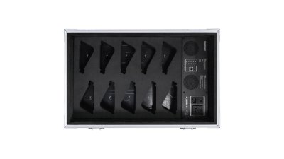 Vissonic Trolley flightcase ladedok til 10 x MAW-T  