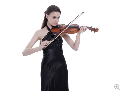 Mipro Tr�dl�s mikrofon sender m/beslag til Violin, Viola 8AD